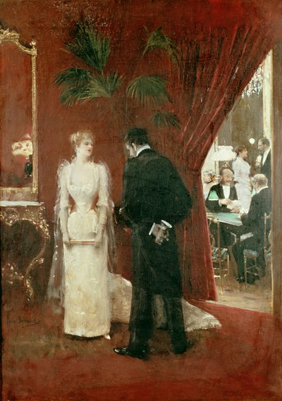 The Private Conversation by Jean Beraud
